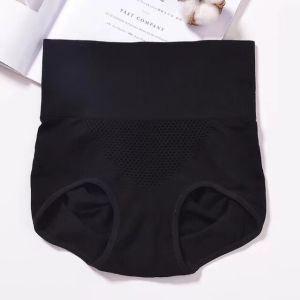 Womens high waist underwear stretch comfortable panty seamless briefs body shaper