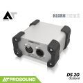 Klark Teknik DS 20 ดีไอบ๊อกส์ DI Boxes แบบ Passive 1-In / 2-Out สำหรับระบบเสียงมืออาชีพ AT Prosound. 