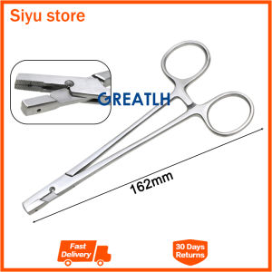 GREATLH Autoclavable Bone Cerclage Wire Twister 162mm Wire Ligature Forceps Wire Cutter Orthopedic Instrument