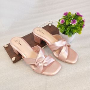 Bellissimo Haura Sandal Wanita Heels Hak 5 Cm Kekinian