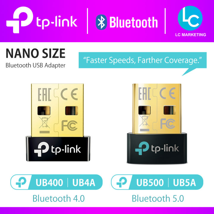 TP-LINK Bluetooth Receiver UB400│ UB4A │UB500 │ UB5A Bluetooth Nano USB ...
