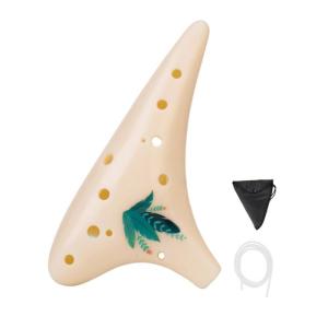 Buổi hòa nhạc đã sẵn sàng 12 lỗ Ocarina nhựa đàn hồi rõ ràng âm thanh thích hợp cho Tặng hoặc sử dụng sân khấu