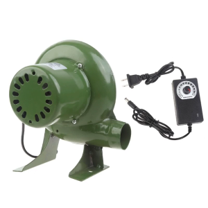 Powerful BBQ Blower Charcoal Chimney Starter BBQ Fan Smoker Fan Iron Electric Blower AC100-240V 2900RPM Adjustable