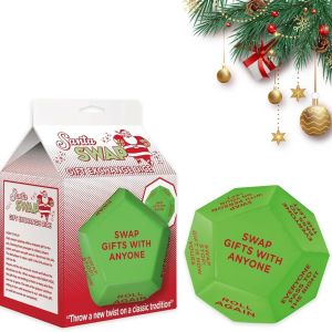 RA Santa Swap Gift Exchange Dice Christmas Santa Claus Exchanges Gifts Dice Personalized Toys AR