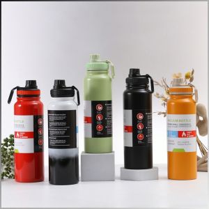 ถ้วยเก็บความร้อน กลางแจ้ง ถ้วยอวกาศ ความจุขนาดใหญ่ หนาขึ้น ทําความสะอาดง่าย ฐานกันลื่น สง่างาม