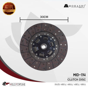 ISUZU 4BD1 / 4BG1 / 4BE1 / 6BG1 CLUTCH DISC 12 INCHES x 24 TEETH REF. ISD-114 MOHASHI MID-114 ( MID-114 )