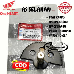 AS SLAHAN KICK STATER GIGI SELAH KAMPAK HONDA KVY BEAT KARBU SCOOPY KARBU SPACY KARBU VARIO 110 KARBU VARIO 110 CBS KUALITAS ASLI ORI YGP GIR SELA SELAHAN STARTER ENGKOL ENGKOLAN