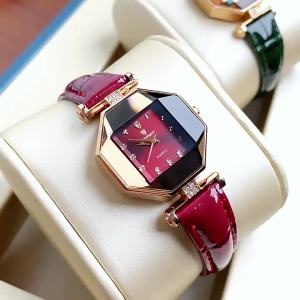 POEDAGAR Watch 100 Authentic 【 Spot Goods 】368 Fashion Trend Ultra-Thin 30M Waterproof Womens Watch