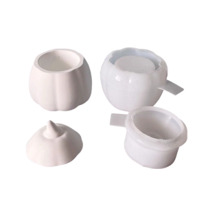 Easy Release Halloween Silicone Candy Case Molds 2 Piece Set For Baking Decorations Chocolate Making And Dishwasher Safe