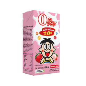 Sữa chua uống Opao 4 hộp 125ml - Tăng cường hệ miễn dịch nâng cao sức đề kháng