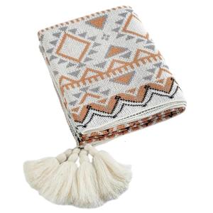 Versatile Bohemians Design Blanket Suitable for Bedroom Living Room Office Use for SleepAir ConditioningSofa Blanket