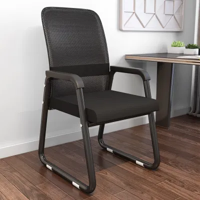 XUXU เก้าอี้ เก้าอี้สำนักงาน เก้าอี้ทำงาน มีขาตั้งเป็นเหล็ก คุณภาพดี Office Chair รองรับสรีระ เบาะผ้าตาข่ายแข็งแรงรับน้ำหนักได้150Kg