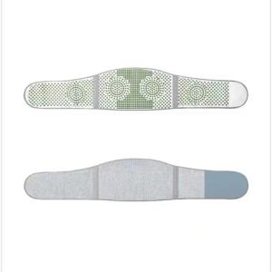 Adjustable Waist Support Belt Postpartum Maternity Heating Thermal Back Wrap with Mugwort Herbal Warm Comfort for Lower Back Pain Relief