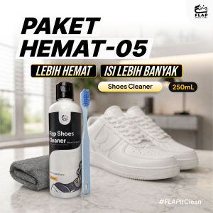 Flap Shoes Care Pembersih Sepatu Putih & Warna Cleaner Kit SC3