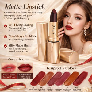 Velvet Matte Lipstick Long-Lasting Non-Stick Cup Luxury Glow Lip Makeup