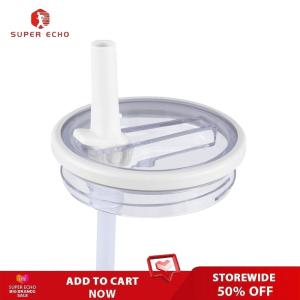 40Oz Tumbler Flip Straw Lid Replacement Spill Proof Reusable Straw Cap Dustproof Tumbler Lids for Stanley 40oz Tumbler
