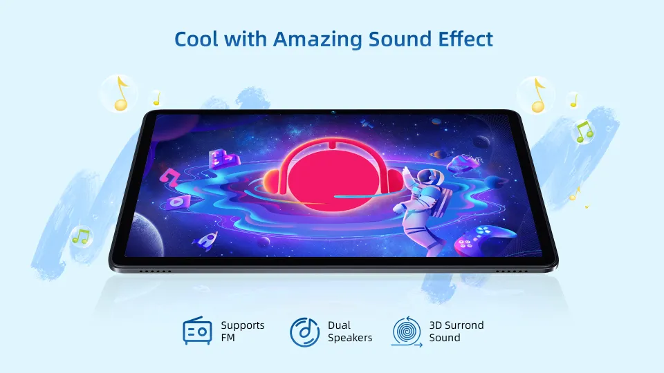 New Android 15) BMAX i10 Plus WiFI Only Tablet จอ 10.1 IPS T606