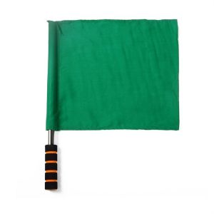 MUQZI High-visibility Soccer Referee Flag Eye-catching Red White Yellow Linesman Flags Soccer Accessories Fair Play Competition Signal Flag Sports Match