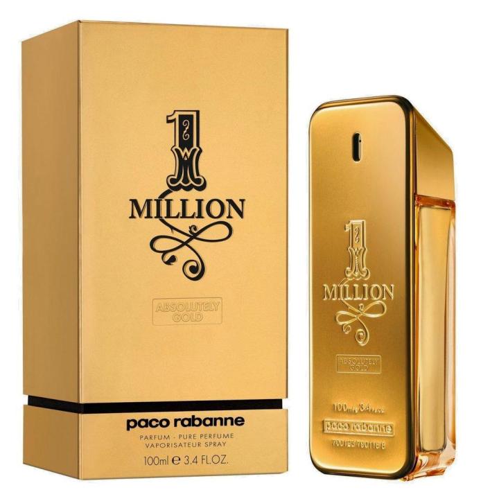 ONE Million Absolutely Gold perfume for Men by Paco Rabanne 100ml