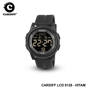 CARDIFF WATCH LCD 6182 Jam Tangan Digital Original Cardiff