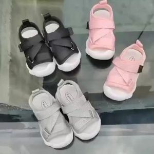 Baby Sandals Anti-Kick Boys Toddler Shoes 1-2 Years Old 3 Summer Baby Beach Shoes Girls Closed Toe Toddler Shoes Soft Bottom ㏇L0514