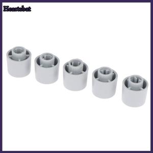 [Heartsbat] 5Pcs Plastic Half Shaft Knob Potentiometer Encoder Knob D-Shaped Inner Hole 6mm
