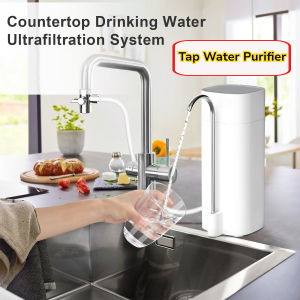 KONKA Water Dispensers Tap water purifier 0.01μm Countertop Faucet Drinking Water Filter Purifier Ultrafiltration SystemReduces 99% bacteria Chlorine Heavy MetalsOdor Home Kitchen Tap Water Dispensers