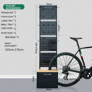 wheeling BOX Bicycle Parking Rack Vertical Fixed Indoor Road Bike Mountain Bike Parking Box