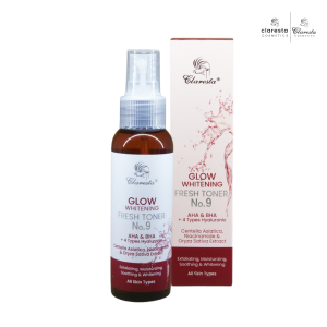 Claresta Glow Fresh Toner No. 9 Brightening Toner Perawatan Glowing