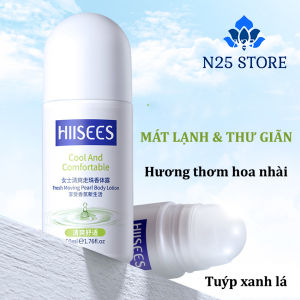 Lăn Khử Mùi Vùng Nách Hiisees Chai 50ml – Ngăn Ngừa Mồ Hôi Diệt Khuẩn Lưu Giữ Hương Thơm Dưỡng Ẩm Giảm Thâm Vùng Nách Hạn Chế Ố Vàng Áo Vùng Nách