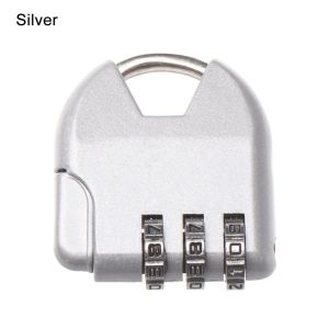 UUMIR 1pcs Mini Metal Combination Code Luggage Locker Case Supply Diary Protector Password Lock Security Tool Padlock 3 Digit Dial