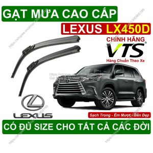 Gạt Mưa Kính Lái Lexus LX450D Cặp Gạt Mưa Kính Lái Cho Các Dòng Xe Lexus LX450D Có Đủ Size Cho Các Đời Xe Lexus LX450D