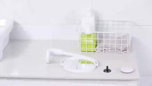 360 ° Gương Mỹ Phẩm Xoay Gấp HD Gương Cạo Râu Phóng Đại Treo Tường Không Cần Đục Lỗ Cho Phòng Tắm