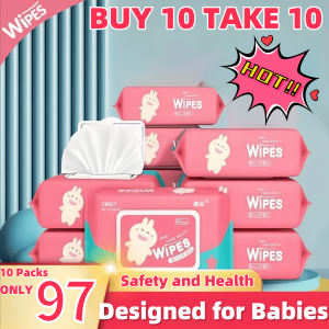 Wipes Eco-Friendly Family Protection Kit  Non-alcohol Tissues Newborn Organic 80 wipes bawat pack