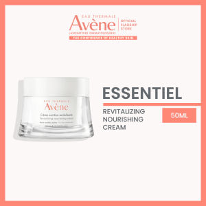 AVENE Essential - Revitalising Nourishing Cream - Protects & Soothes - Provide Comfort - With Emollient Oils Vitamin E & Avène Thermal Spring Water - Dry Sensitive Skin  - 50 ml