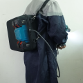 4x Waktu Berjalan Bank Daya Baterai Ransel Catu Daya Portabel Portabel Untuk Alat Listrik 4 Baterai Lithium-Ion Pengisi Daya Cepat. 