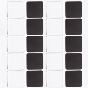 5/20Sets DIY Super Transparent Acrylic Photoes Holders Acrylic Refrigerator Holder Photo Frames Picture Insert Holders