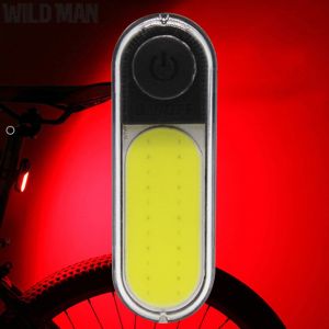 Cycling LED Tail Light 300 Lumens COB with Multiple Modes for Night Riding Visibility