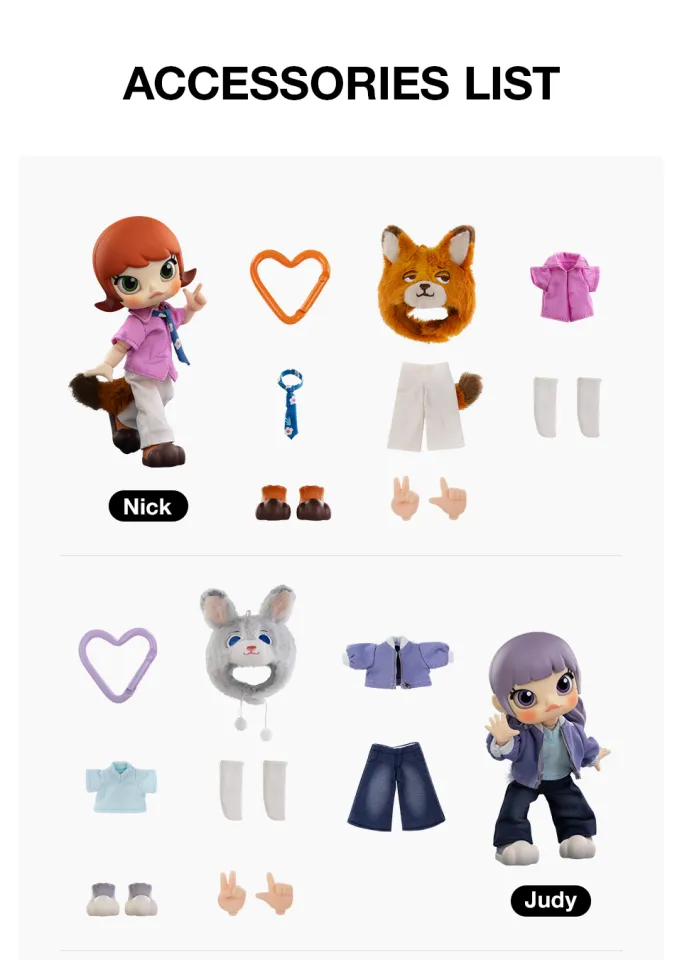Local Delivery] POP MART MOLLY ZOOTOPIA 2 Series 1/12 Action