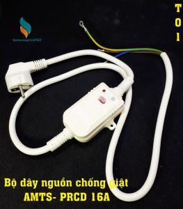 Bộ dây nguồn chống giật AMTS- PRCD 16A cho Bình nóng lạnh ARISTON PICEZA FERROLY…