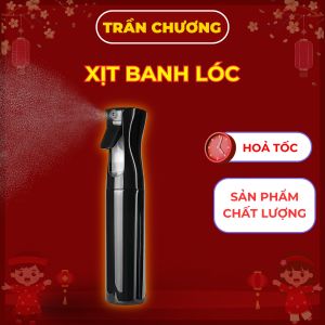 Bình xịt phun sương 300ml màu đen – Phun sương đều tia mịn không đọng nước.