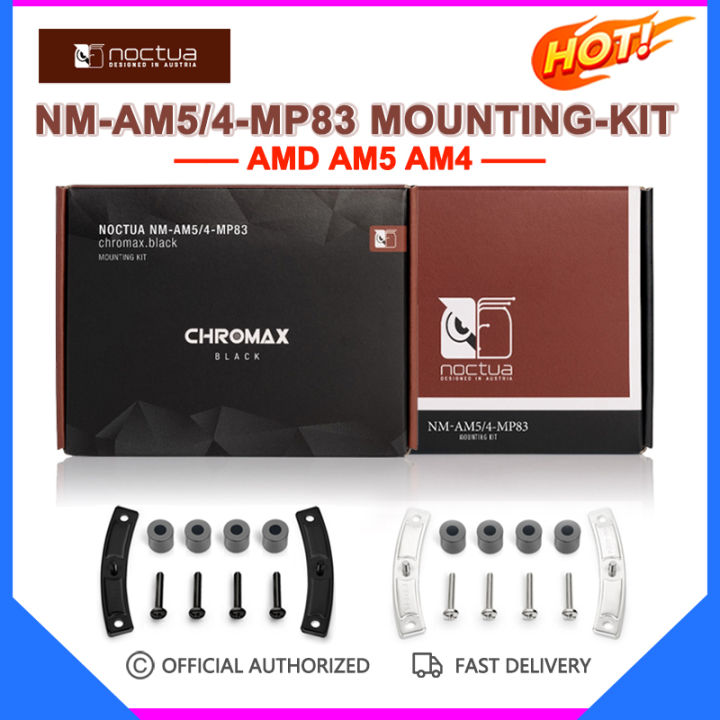 Noctua NM-AM5-4-MP83 MP78 Mounting-kit AMD-AM5-AM4 Mounting Bracket Upgrade  Most Noctua CPU Cooler AM5 AMD AM4 Platform