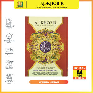 Alquran 30 Juz Lengkap Al Quran Al Khobir Terjemah Transliterasi  Perkata Ukuran A4 Alquran Pemula