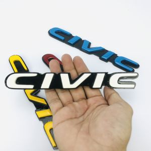 EMBLEM MOBIL CIVIC EKSTERIOR MOBIL HONDA VARIASI TIMBUL 3D BAHAN FIBERGLASS