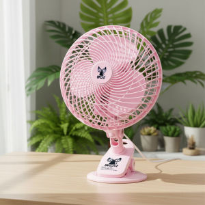 Grow Tent Fan Oscillating 9 inch Clip Fan Air Circulating Fan with 360 degree Clip Fan Shaking Head Electric Baby Fan