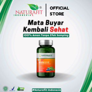 Naturafit Bioseefit Obat Herbal Mengatasi Mata Minus Suplemen Kesehatan Mata Silinder Rabun Mata buram mata merah mata berair 60 kapsul
