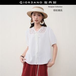 Giordano Women Women Stitched Shirt Free Shipping 18346510