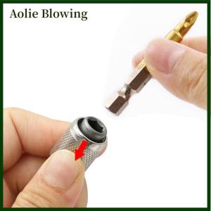 Aolie Convenient SDS Socket Adapter 1 4 Hex Shank Screwdriver Holder Drill Bits Adapter Converter for Drill Bits