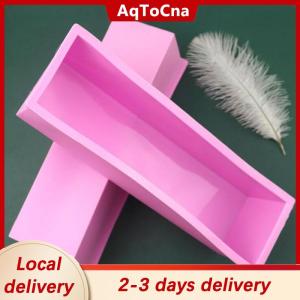 [COD] AqToCna Ship within 24 hours 1200g Silicone Soap Mould Rectangular Toast Loaf Mold Handmade Form Soap Tool