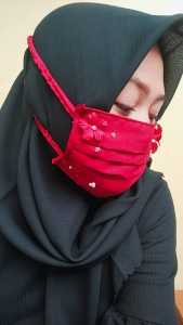 MASKER HIJAB INSTAN VARIASI PAYET CANTIK
